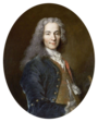 Portrait de Voltaire par Nicolas de Largillierre (vers 1724-1725)