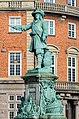 3547) Statue de Niels Juel, Copenhague, Danemark. ,18 juillet 2016