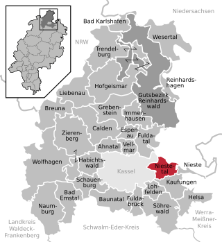 <span class="mw-page-title-main">Niestetal</span> Municipality in Hesse, Germany