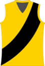 North Gambier Tigers Fußball Jumper.png
