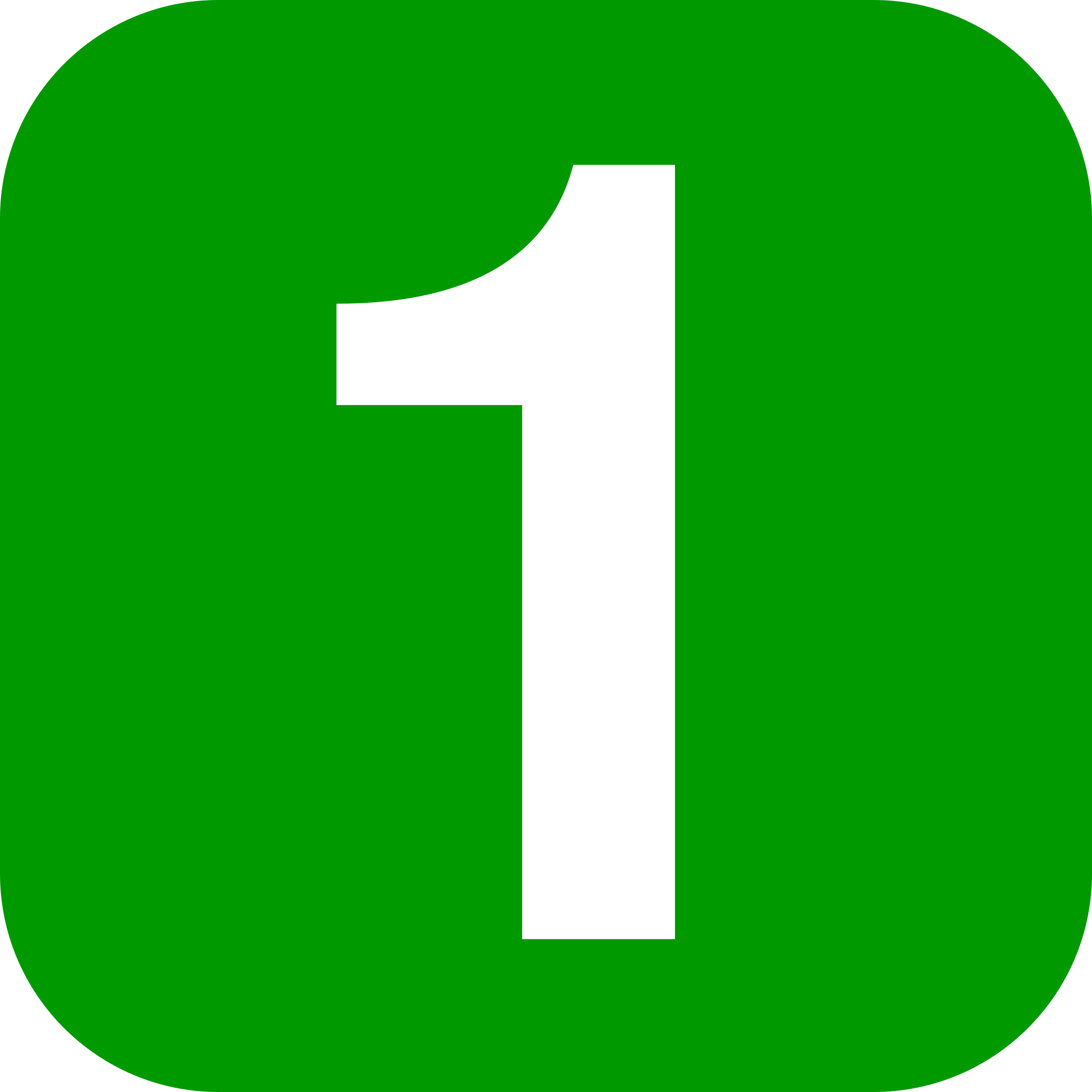 File:Number 1 in green rounded square.svg - Wikipedia