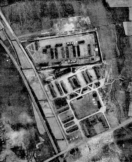 Oflag X C aerial 1945