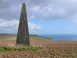 Old Navigation Beacon Chaldon Down - geograph.org.uk - 1529123.jpg