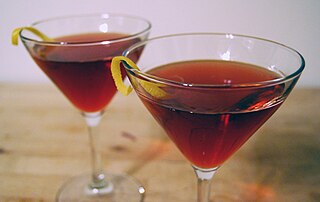 <span class="mw-page-title-main">Old pal</span> Cocktail of whiskey, vermouth and Campari