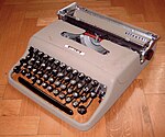 Schreibmaschine von Olivetti
