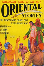 Oriental Stories cover image for Summer 1931