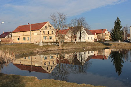 Přehýšov, common pond