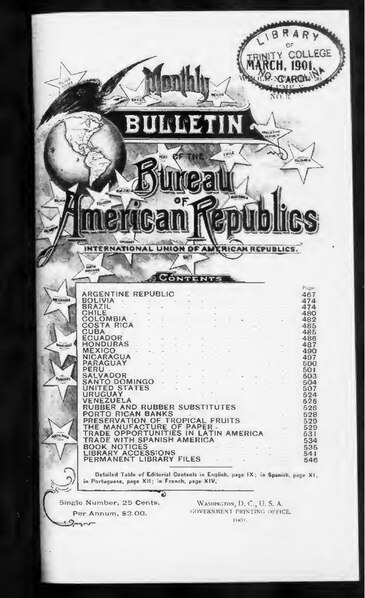 File:Pan American Union Bulletin 1901-03- Vol 10 Iss 3 (IA sim bulletin-of-the-pan-american-union 1901-03 10 3).pdf