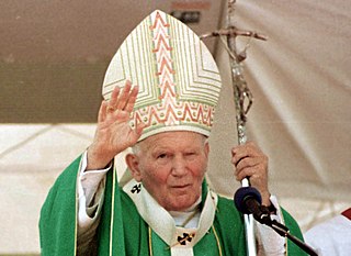 Papal ferula Pastoral staff in the Catholic Church used by the pope