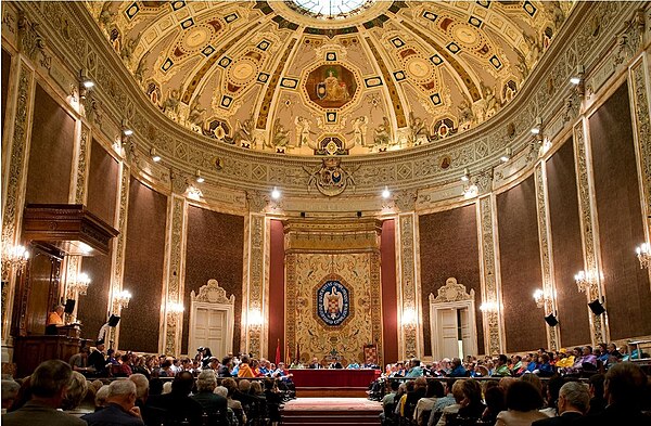 Auditorium of Universidad Complutense.