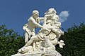 Parc de Versailles, demi-lune du bassin d'Apollon, Aristée et Protée, Sébastien Slodtz 02.jpg