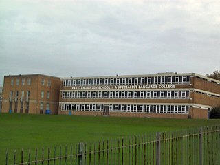 Parklands High School, Chorley Academy in Chorley, Lancashire, England