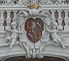 Passau Dom Wappen an Orgelempore.jpg