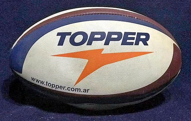 Image: Pelota rugby topper