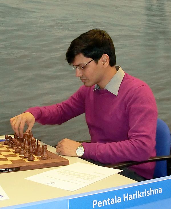 Harikrishna at Tata Steel Group A in 2013