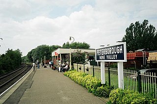 <span class="mw-page-title-main">Peterborough Nene Valley railway station</span>