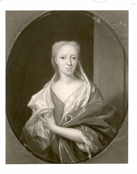 File:Philipp van Dijck (Dyk)(Dubourdieu, P.) (1680-1753) - Porträt der Cornelia Boddaert - 1235 - Führermuseum.jpg