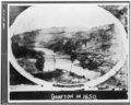 Railroad bridge at Grafton in 1859