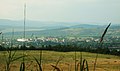 Čeština: Pohled na město Szob, Komárensko-Ostřihomská župa, Maďarsko nápověda English: City of Szob seen in the distance, Komárom-Esztergom comitat, Hungary help