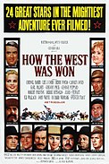 Poster - How the West Was Won