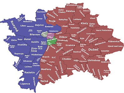 Map of プラハ