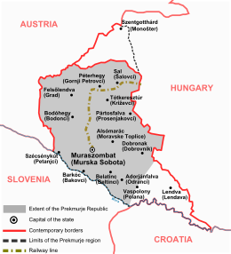 Location of Murska Republika