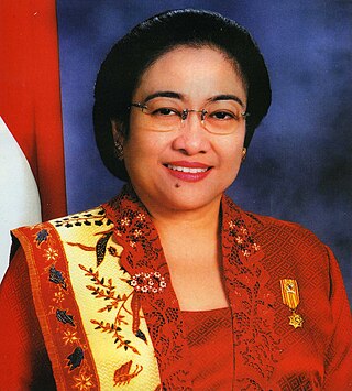 <span class="mw-page-title-main">Megawati Sukarnoputri</span> President of Indonesia from 2001 to 2004