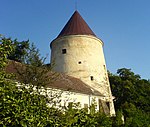 Powder tower and subsequent city wall