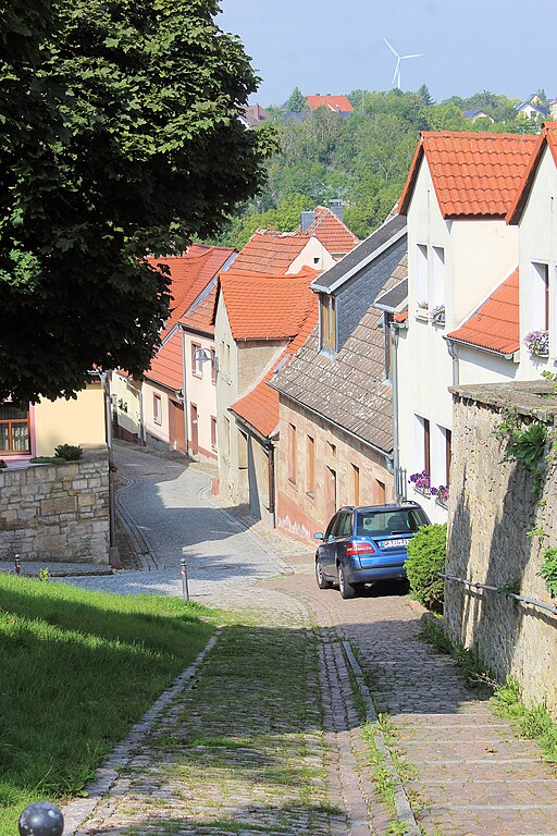 Querfurt, die Brunnenstraße