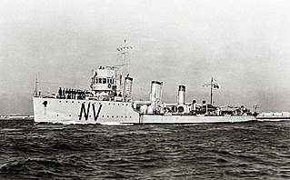 Italian destroyer <i>Ippolito Nievo</i> Italian Rosolino Pilo-class destroyer