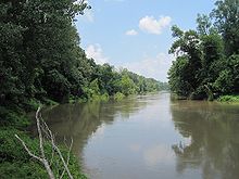 View to the SW along the Mississippi riverbed (2010) Reverie TN 07 former MS river S.jpg