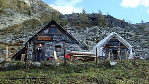 Rifugio und Capanna Tomeo (2009)