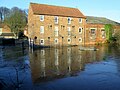 River Derwent in North Yorkshire after Storm Eva (December 2015 floods in the United Kingdom)