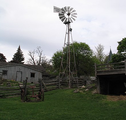A view of Riverdale Farm