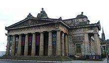 The RSA building, viewed from the north Royal Scottish Academy on the Mound, Edinburgh.jpg