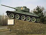 T-34-85 Луганск қаласында