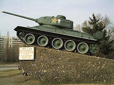 T-34, Ostrý hrob