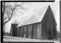 SIDE AND FRONT ELEVATION. - SOUTH AND EAST - St. Luke's Episcopal Church, (Moved from Cahaba, AL), Martin, Dallas County HABS ALA,24-MART,1-1.tif