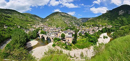 ไฟล์:Sainte-Enimie-Gorges du Tarn-Frankreich.jpg