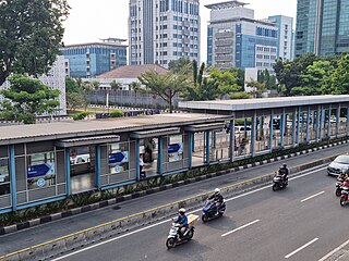 <span class="mw-page-title-main">Transjakarta Corridor 5</span> Bus rapid transit route in Indonesia