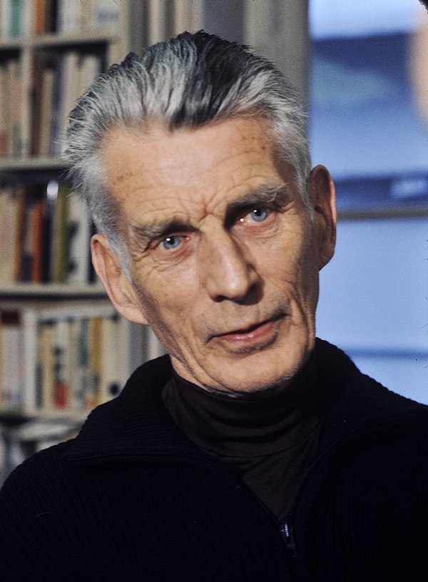 Photo Samuel Beckett via Wikidata