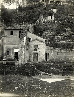San Lazzaro alla Marmorata. Fotografi från 1890-talet.