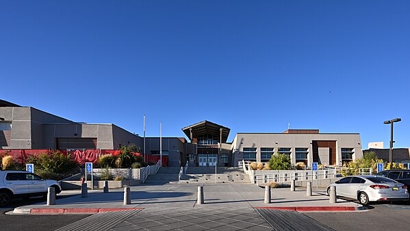 Santa Fe High School main building, Santa Fe, NM