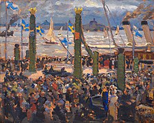 Kustaa V:n vierailu Suomessa, 22.8.1925
