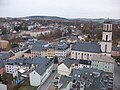 Blick von Auerbacher Schlossturm in Richtung Altmarkt