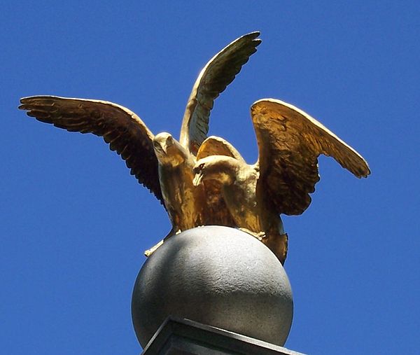 Seagull Monument, 1913. Temple Square, Salt Lake City, Utah
