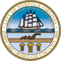 Seal of Norfolk, Virginia.