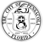 Пенсакола Seal of, Florida.png