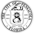 Pensakola muhri, Florida.png