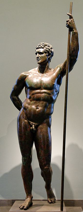 The Hellenistic Prince, a bronze statue originally thought to be a Seleucid, or Attalus II of Pergamon, now considered a portrait of a Roman general, made by a Greek artist working in Rome in the 2nd century BC.